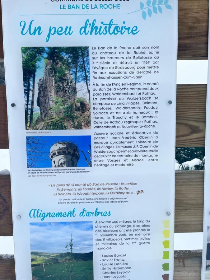 Maison Independante De Montagne En Alsace Bellefosse Ngoại thất bức ảnh