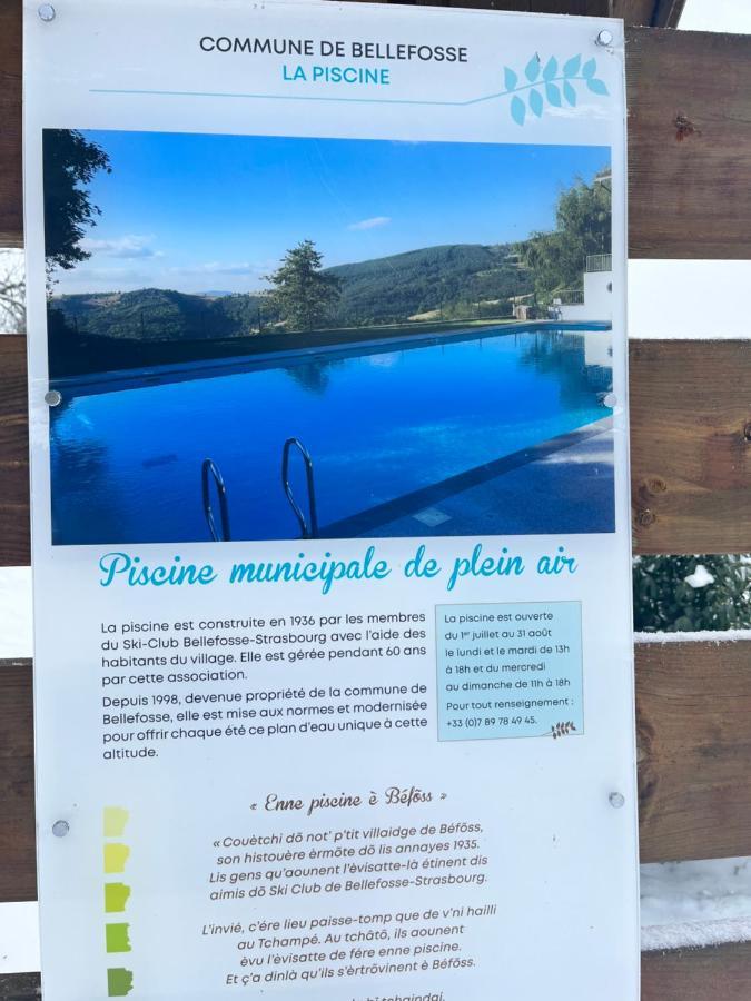 Maison Independante De Montagne En Alsace Bellefosse Ngoại thất bức ảnh
