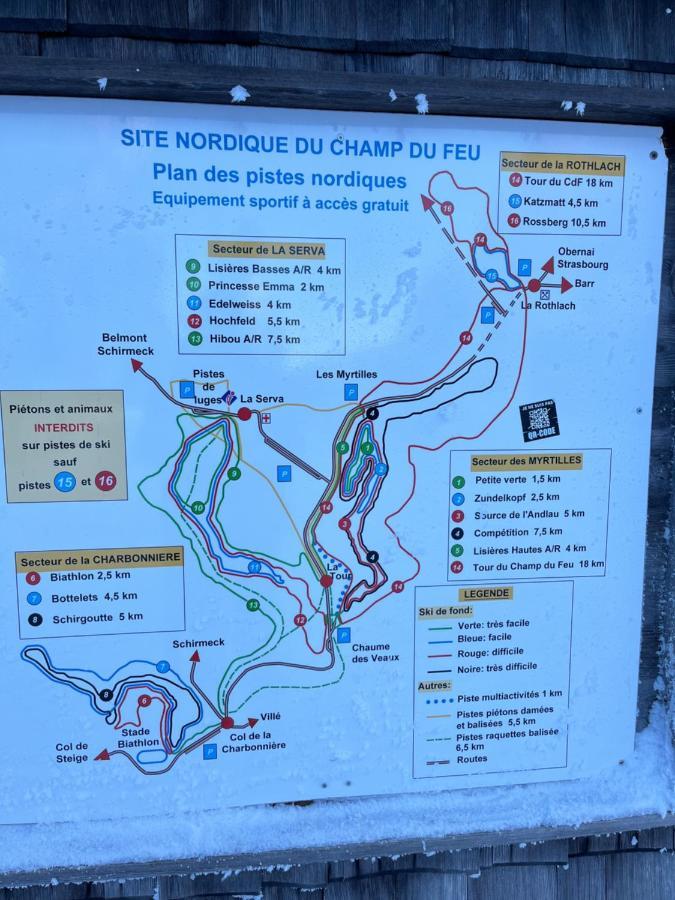 Maison Independante De Montagne En Alsace Bellefosse Ngoại thất bức ảnh